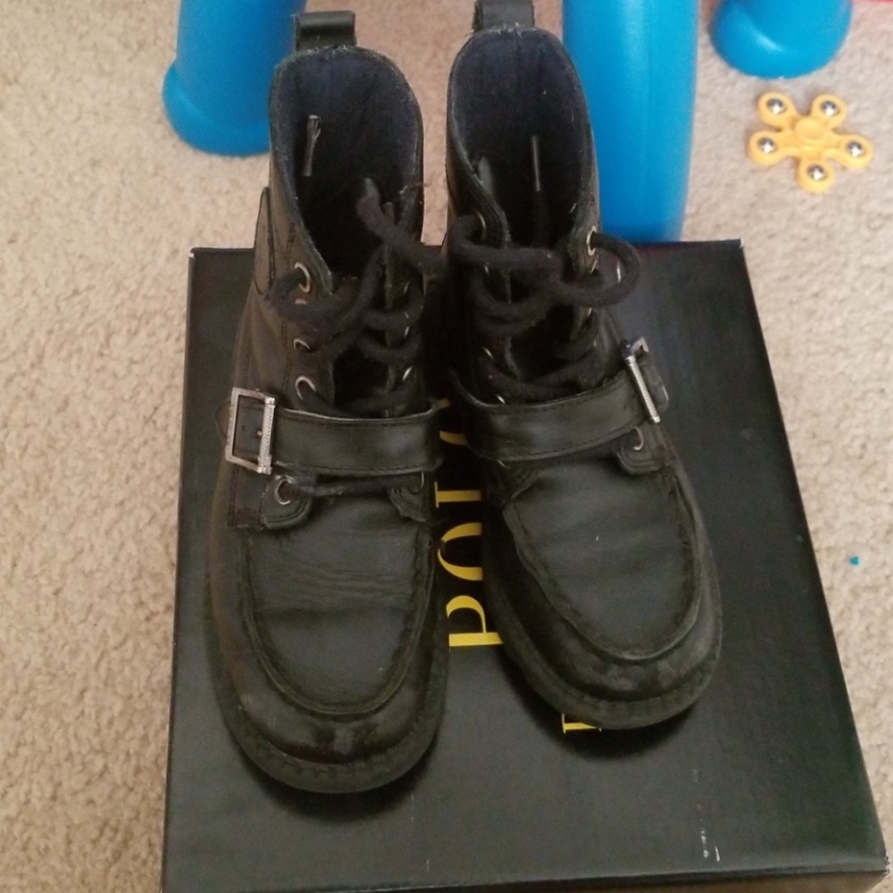 Boys  Ralph Lauren "polo" boots